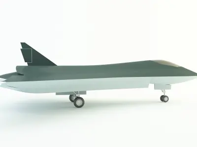 FA X61 war plane 1 3d  model 3D model