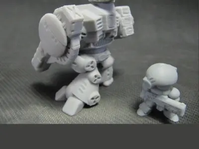 CHIBI-TECH SD - NEODYNE CHASSIS          3D print model