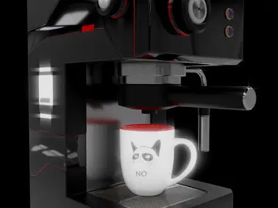 Coffee maker - machine 3D model
