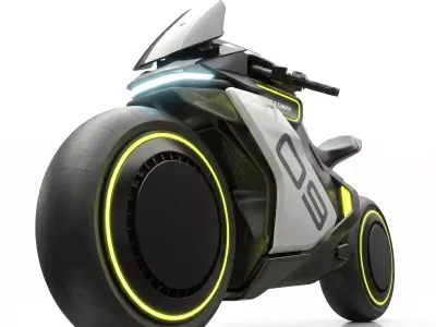 Segway Apex H2 Concept Free low-poly 3D model