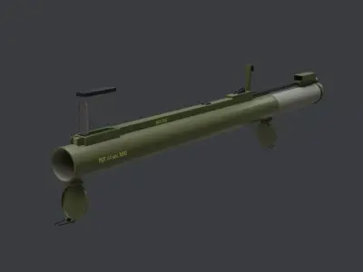 M80 Zolja Rocket Launcher 3D model