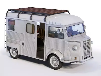 Citroen Type H Camper 3D model