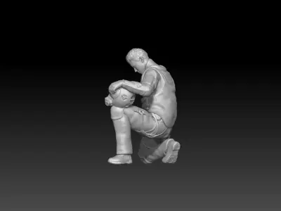 air force pilot military 4 3D print model