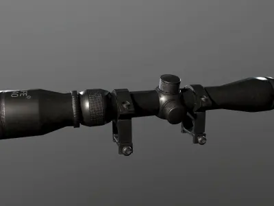 cvlife tactical 3-9x40 optics r4 3d models Low-poly 3D model