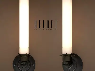 High Lamp Bracket Gunmetal 3D model