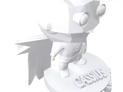 Cassius drone heroes 3D model
