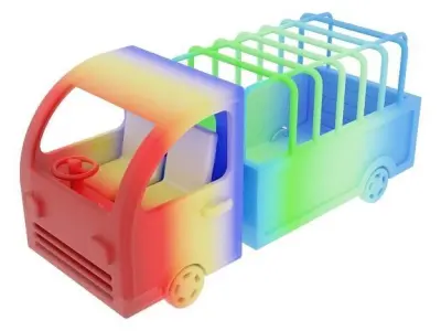 Truck  CFD 3D Image 3D model