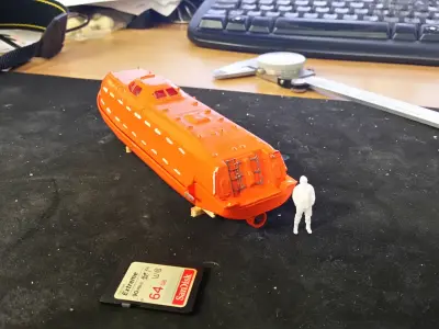 Lifeboat Norsafe 3D print model