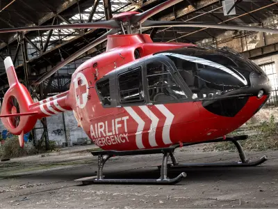 Eurocopter EC-135 3D model
