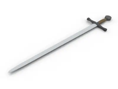 Weapon Collection 2 sword Low-poly 3D model
