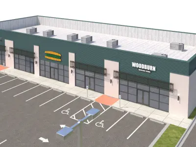 Retail-191 Retail Store 3D model