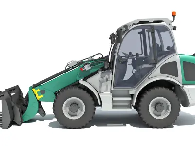 Wheel Loader 3D model