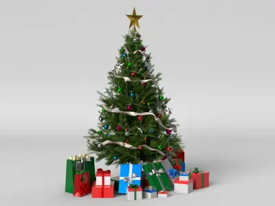 Christmas Tree 4 3D model purchase
