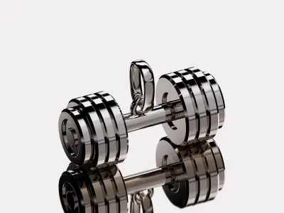 Pendant Dumbbell  3D print model
