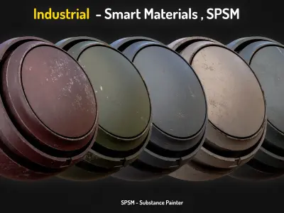 Industrial Smart Materials 3D model