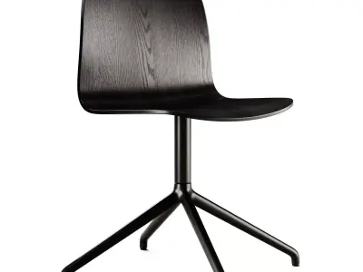 Muuto Visu Wide Chair Swivel Base 3D model