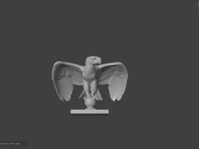 Germania - Reich Adler Eagle - 02 3D model