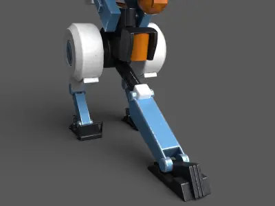 Valorant KJ Turret in 3d 3D model