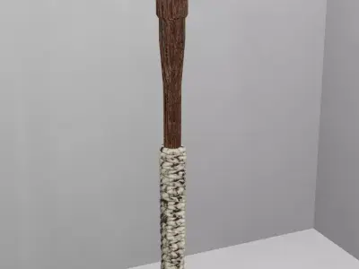 For big hammer game ready Low-poly 3D model