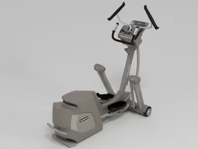 Sanibel i35 Cardio Core Elliptical by Yowza Fitness 3D model