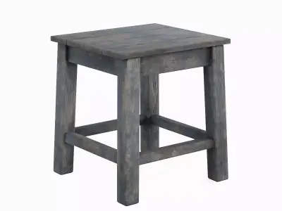 Old Wooden Tabouret Pack