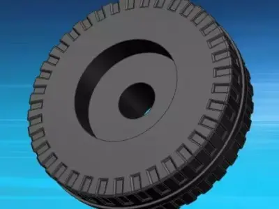 TYRE model tire 3D model by rajesh-