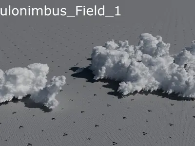 Akna 3D Complete Cloud Catalogue Low Res Sample Pack Free 3D model