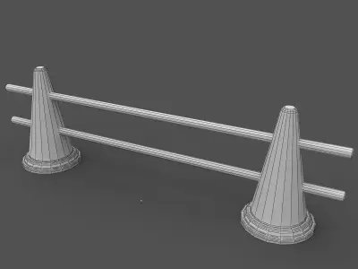 Training Cone 3D model