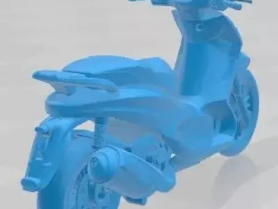 Piaggio Beverly Tourer 300 2011 Printable Motorbike 3D print model