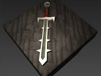 Simple Swords Free 3D model