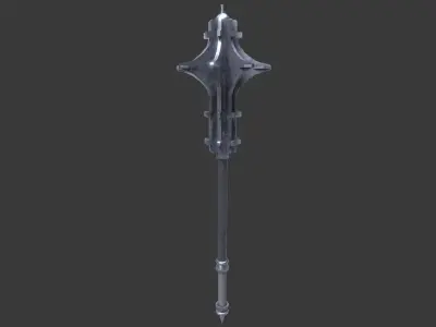 Medieval Mace Low-poly 3D model purchase