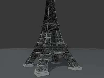 Eiffel Tower Free 3D model