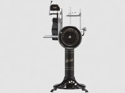 Van berkel  vintage meat slicer black Low-poly 3D model