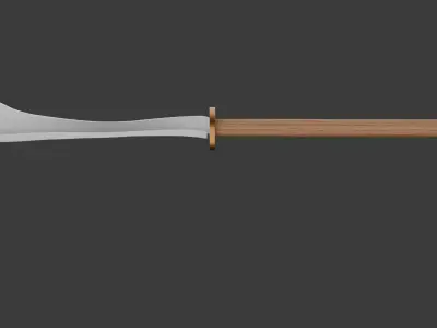 Great Sword of Dao Low-poly 3D model