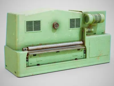 Sanding Machine - Anthon 02 Used Low-poly 3D model