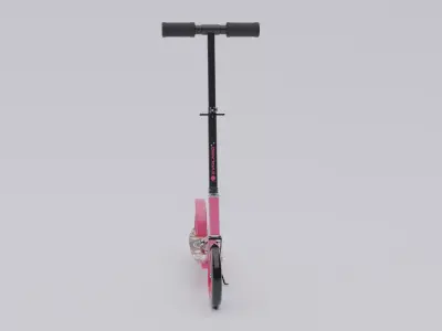 Electrica Scooter Low-poly 3D model