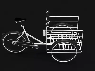 FKV Cargo Bicycle 3D model