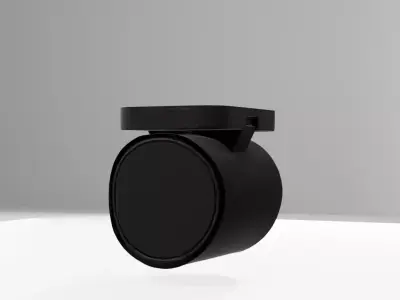 Modern Car Dashcam 3D Model 3D model
