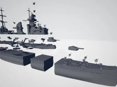 1-300 KMS Mainz cruiser 3D printed model 3D print model