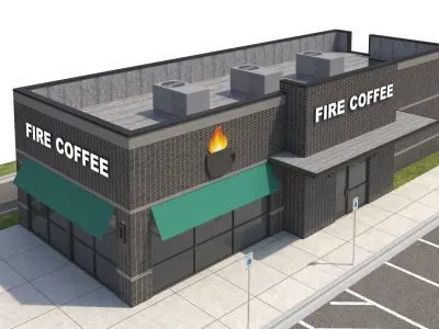 Retail-154 Retail Store 3D model
