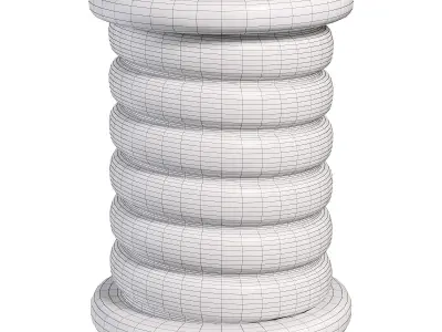 MACCHIATO STOOL by Maisonvalentina 3D model