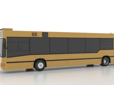 MAN A11 NG252 Low Low-poly 3D model