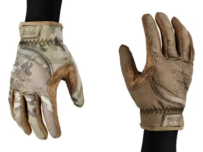 MECHANIX FASTFIT GLOVES Low-poly 3D model