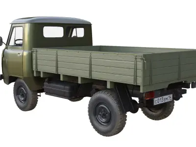 UAZ 452D 3D model
