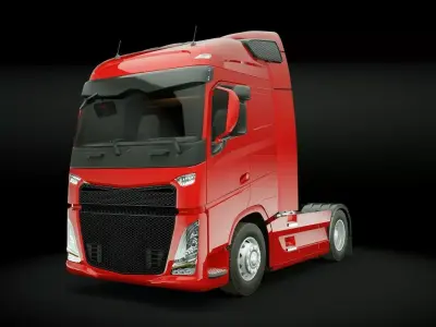 Generic Truck v5 Low-poly 3D model