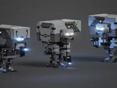 ROBORRIOR 01 3D model