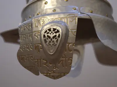 Turkish Medieval Helmet 3D model