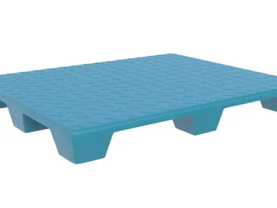 Plastic Pallet 01 3D model