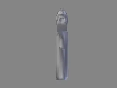 Desert Eagle Gun Low-poly 3D model buy
