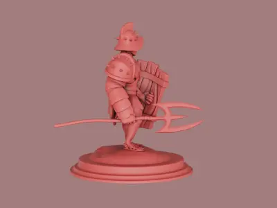 Gladiator - Spartan Warrior  3D print model